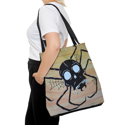 Spike Tote Bag (Peculiar Paintings Collection) BLACK