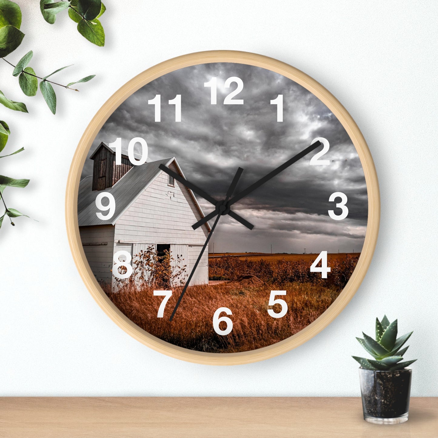 Field Barn Wall Clock (SP Photography Collection)