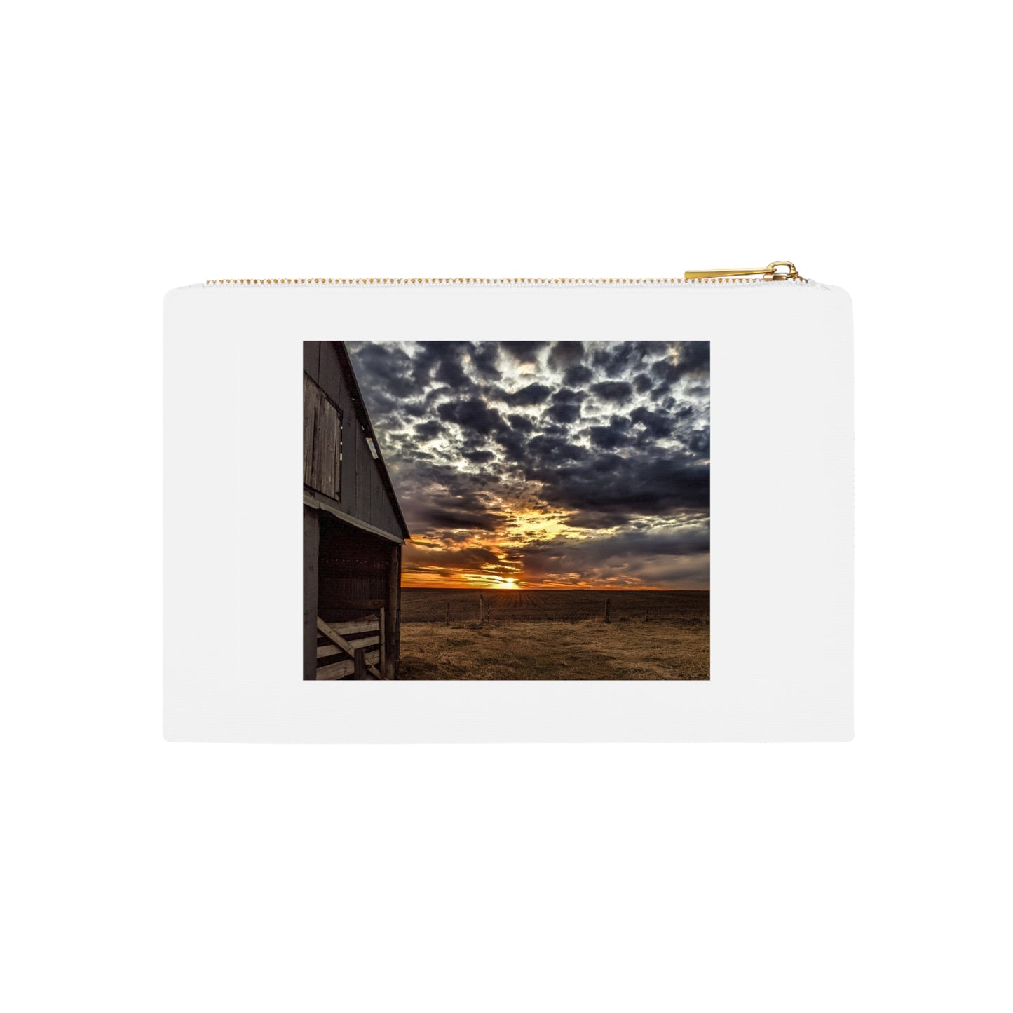 Gray Skies Cosmetic Bag (SP Photography Collection)