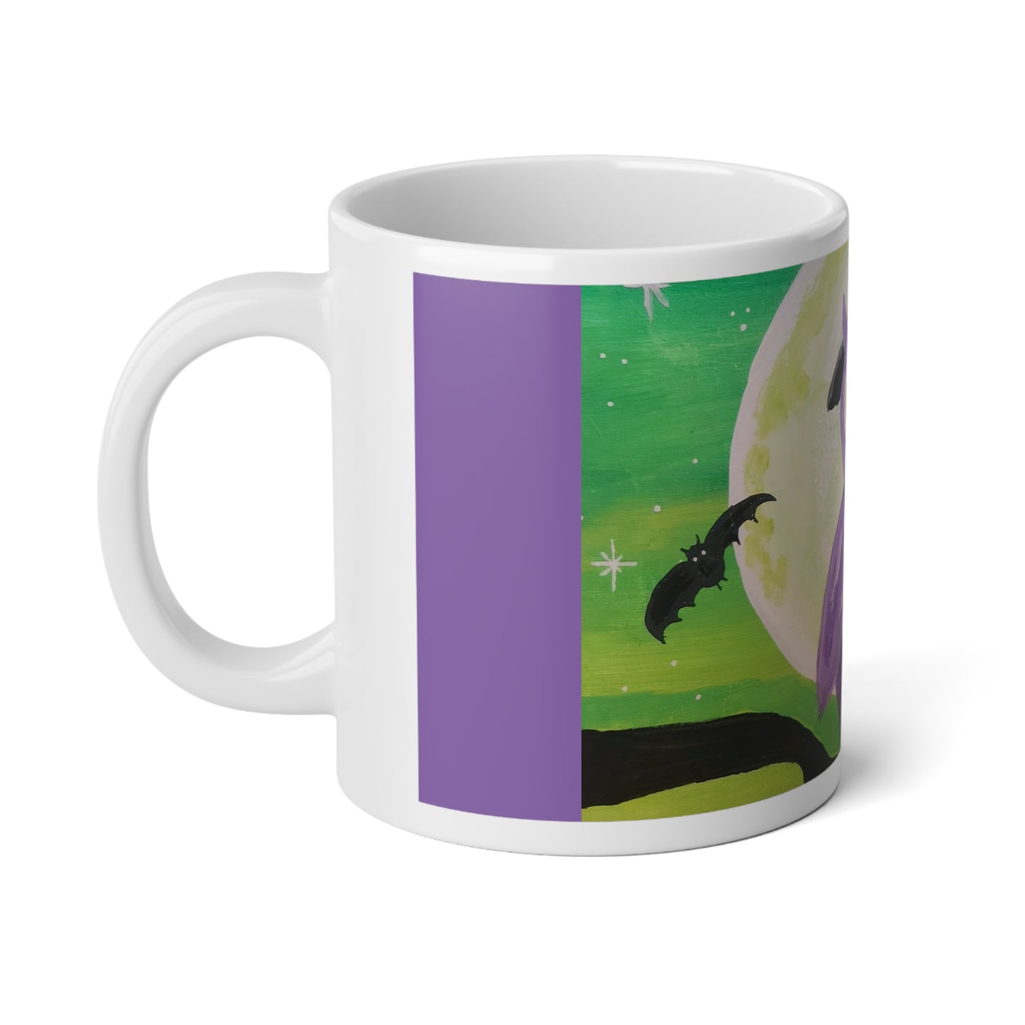 Night Owl Jumbo Mug, 20oz (Brookson Collection) PURPLE