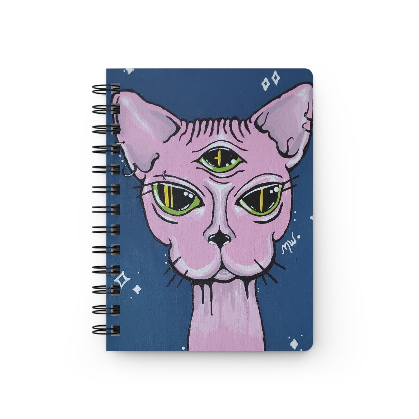 Madame Feline Spiral Bound Journal (Peculiar Paintings Collection)