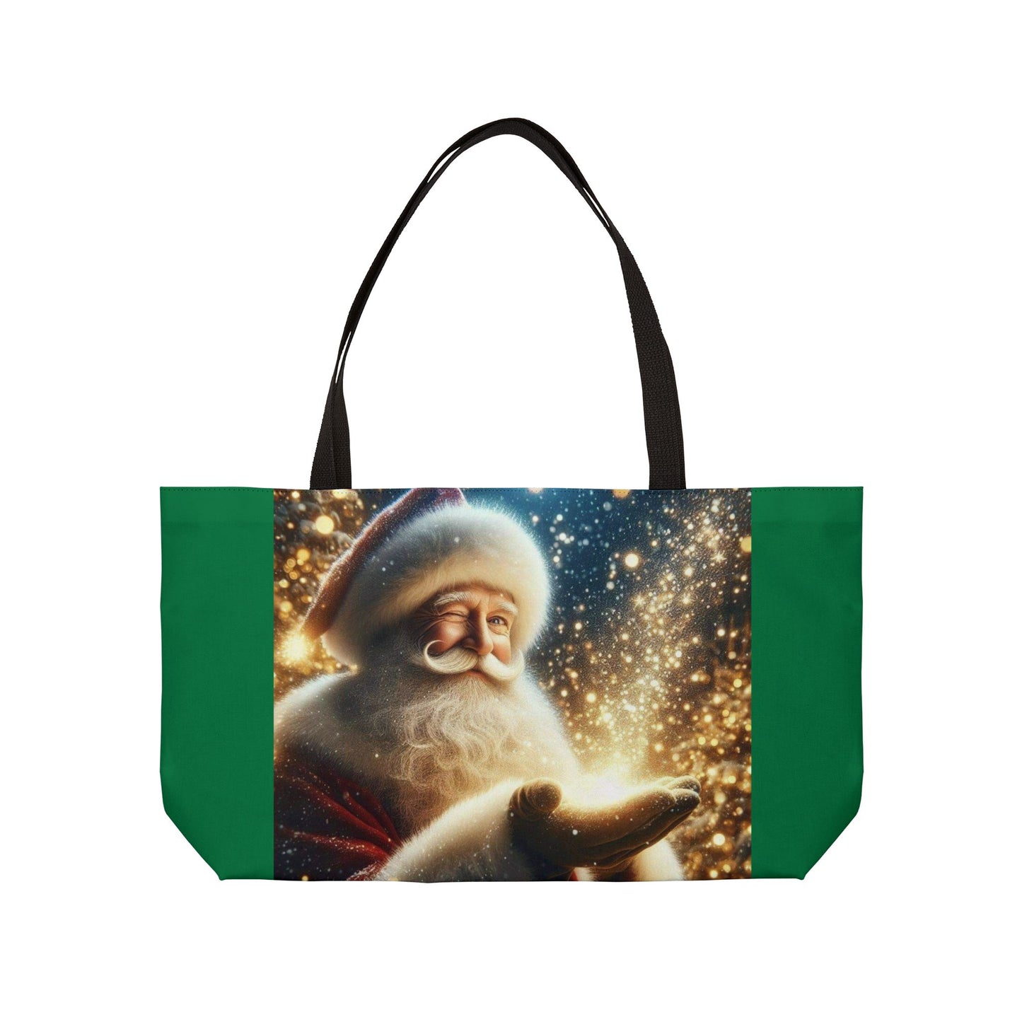 Santa Magic Weekender Tote Bag (SP Photography Collection) GREEN