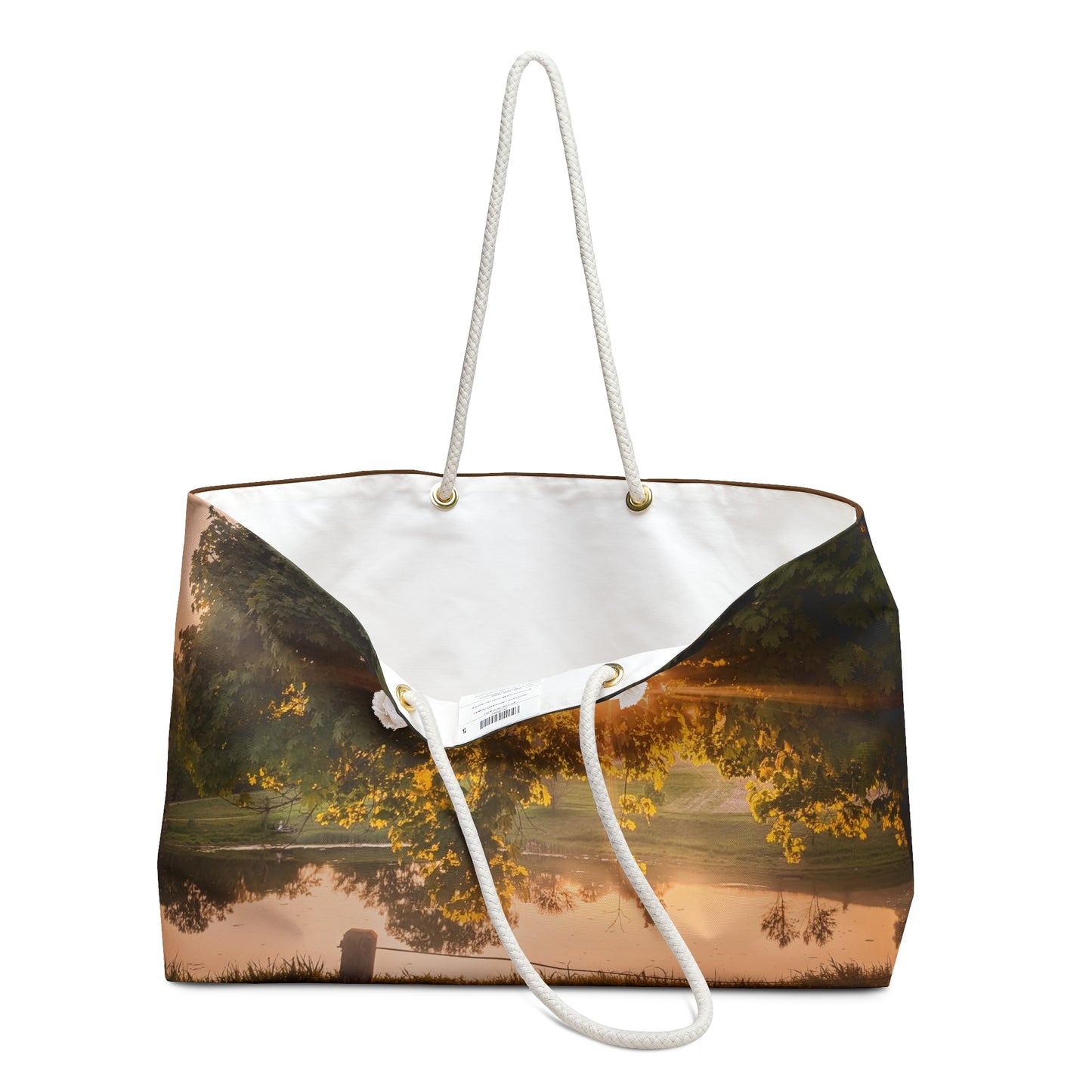 Sunset Pond Weekender Bag (SP Photography Collection) BROWN