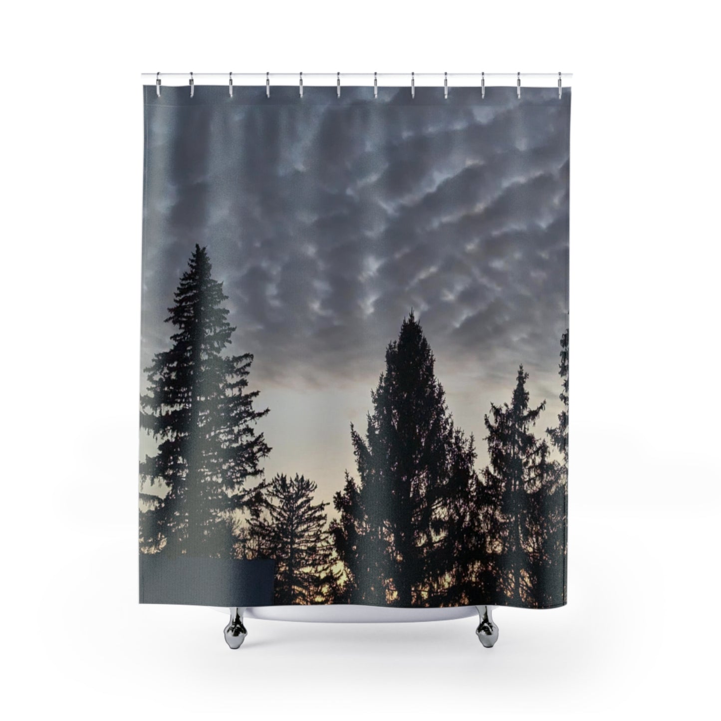 Evening Sky Polyester Shower Curtain (Savor The Moments Collection)