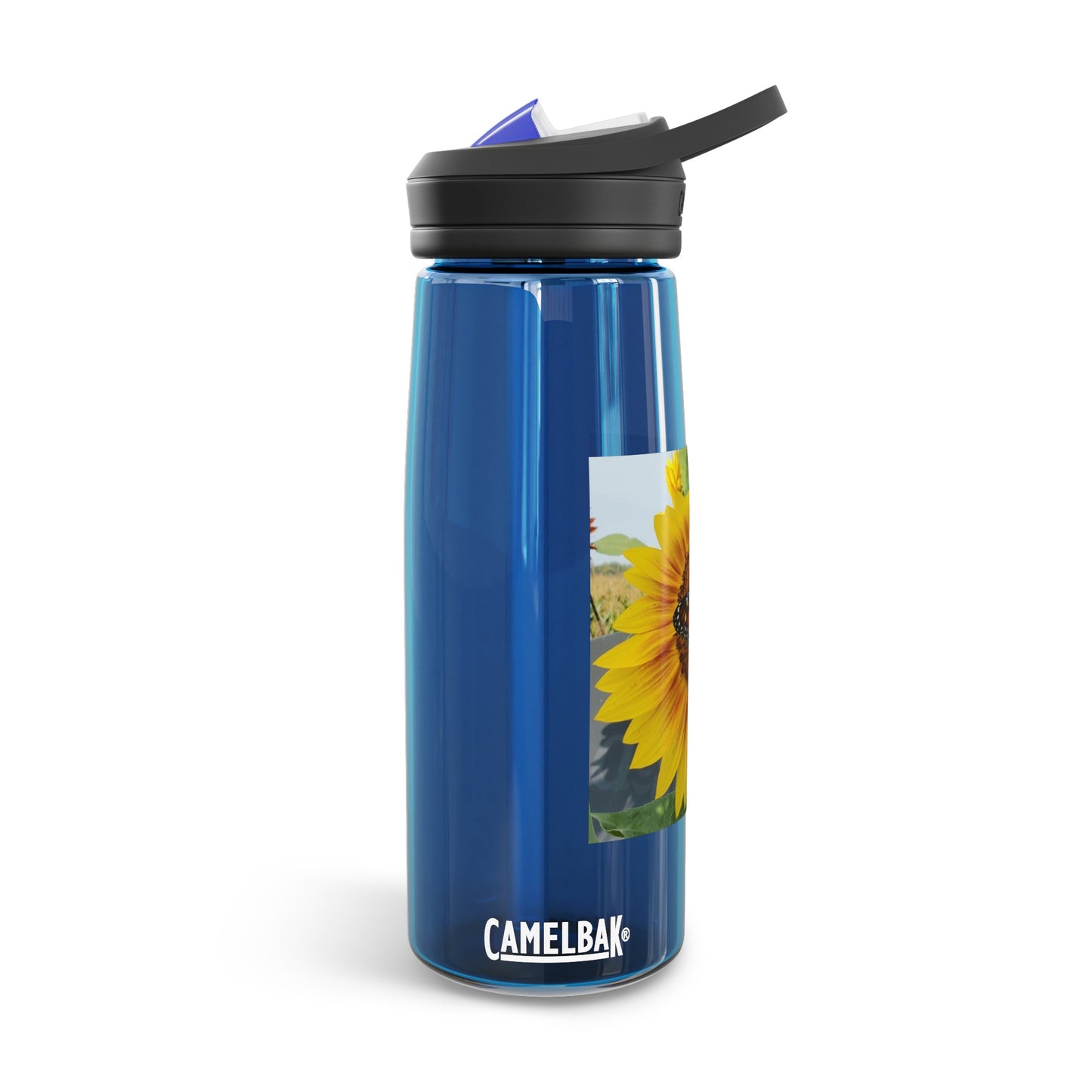 Happy Sunflower CamelBak Eddy®  Water Bottle, 25oz (Enchanted Exposures By Tammy Lyne)