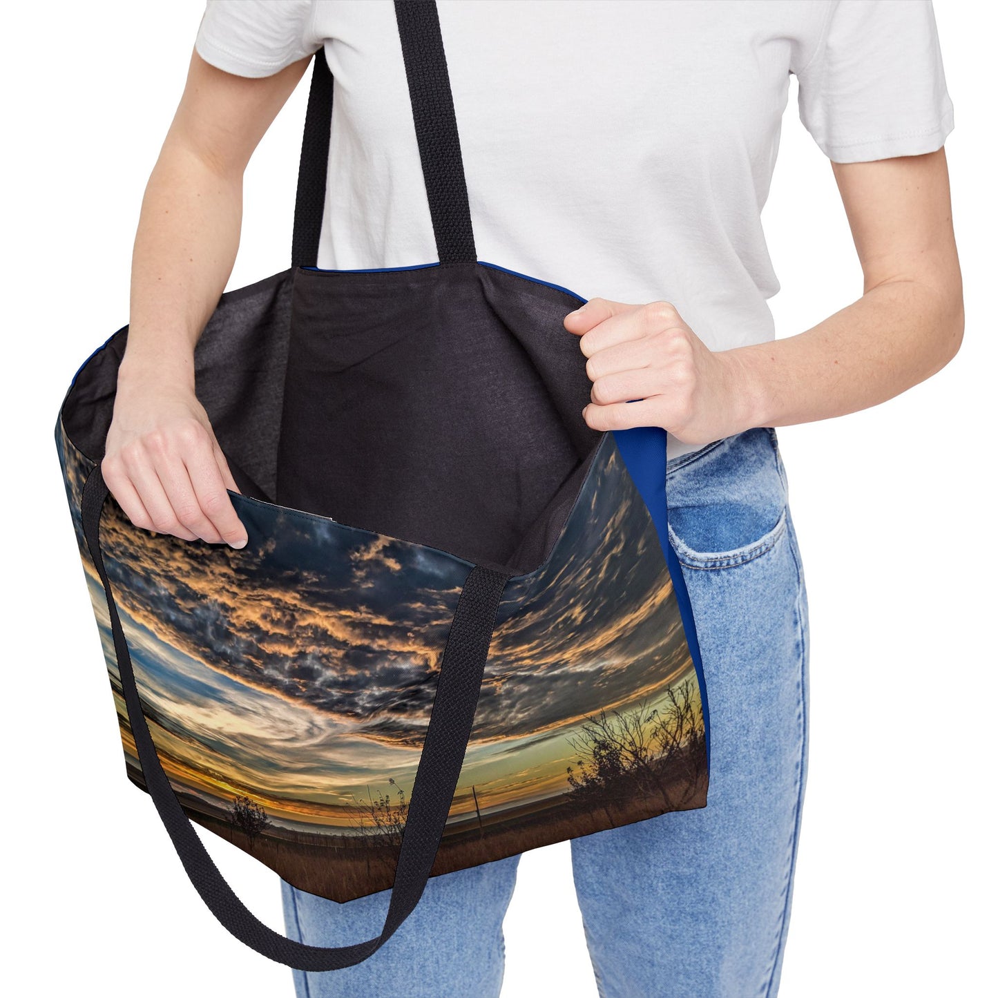 Sandy Skies Weekender Tote Bag (SP Photography Collection) NAVY