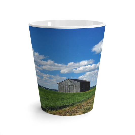 Lonely Barn Latte Mug (Enchanted Exposures by Tammy Lyne)