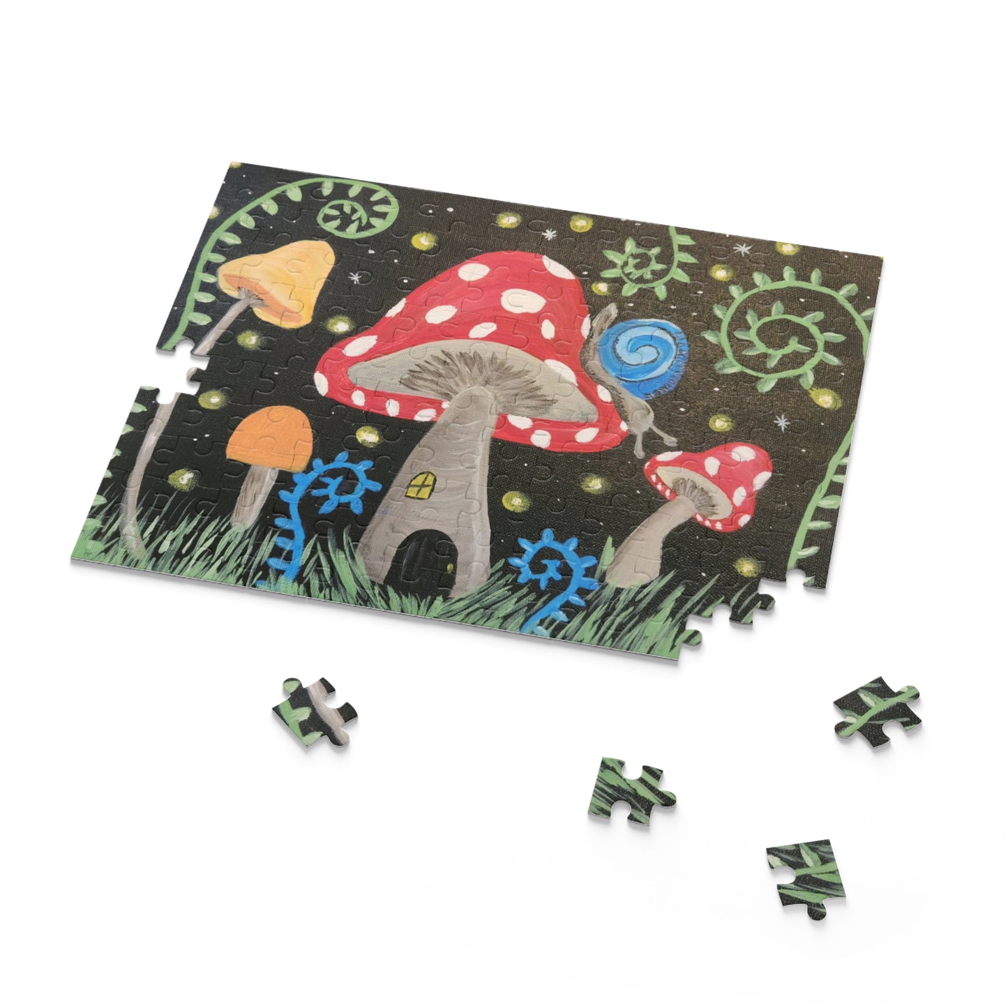 Magical Mushrooms Puzzle (Brookson Collection 120, 252, 500-Piece)