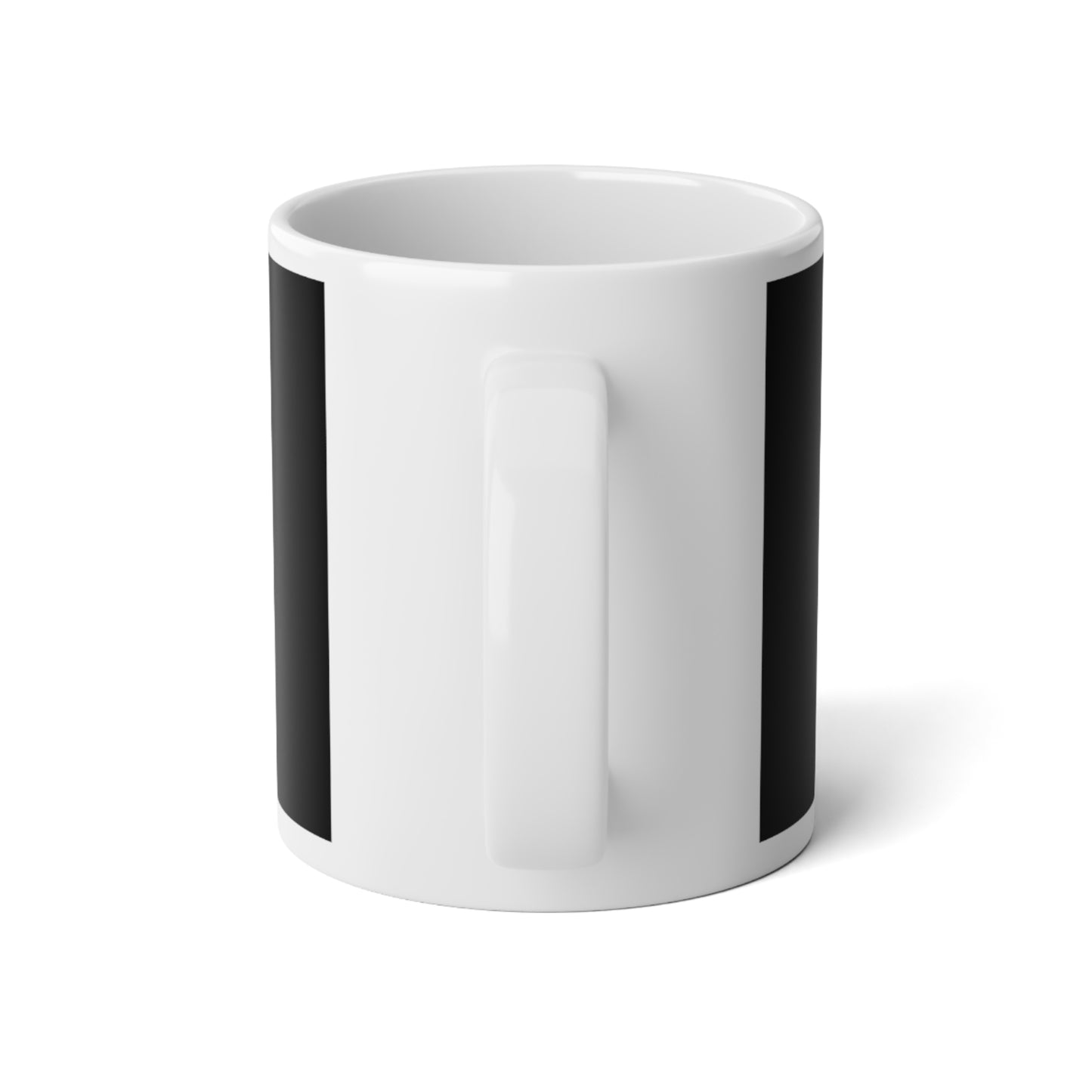 Midnight Bloom Jumbo Mug, 20oz (SP Photography Collection) WHITE