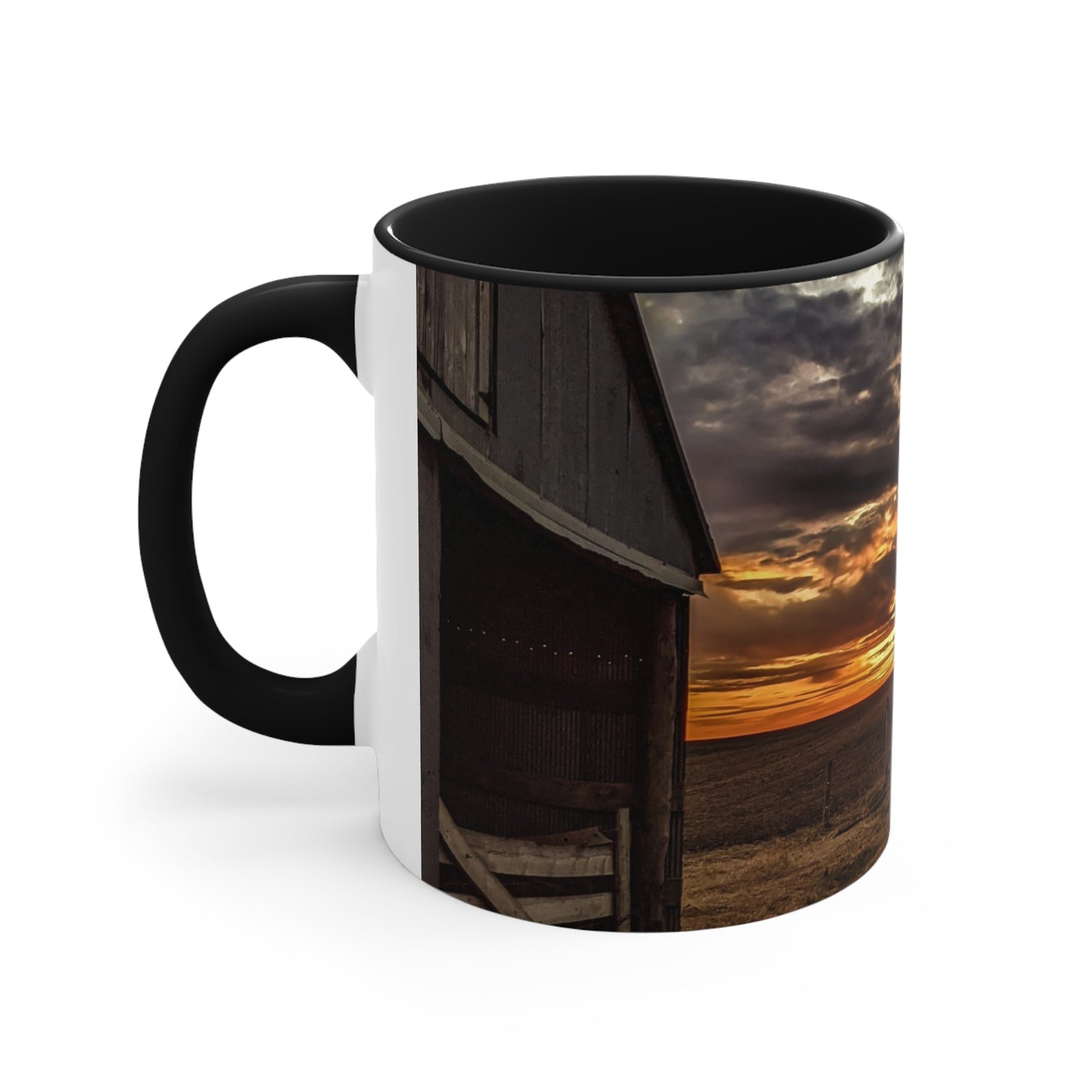 Gray Skies Coffee Mug, 11oz (SP Photography Collection) BLACK