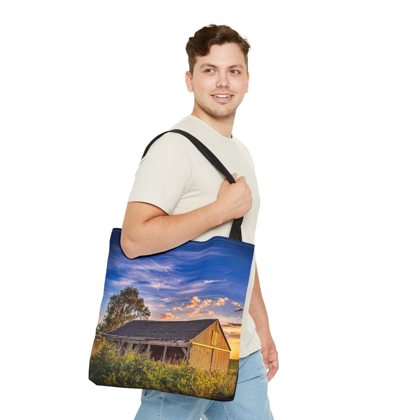 Beautiful Barn Tote Bag (SP Photography Collection) BLACK