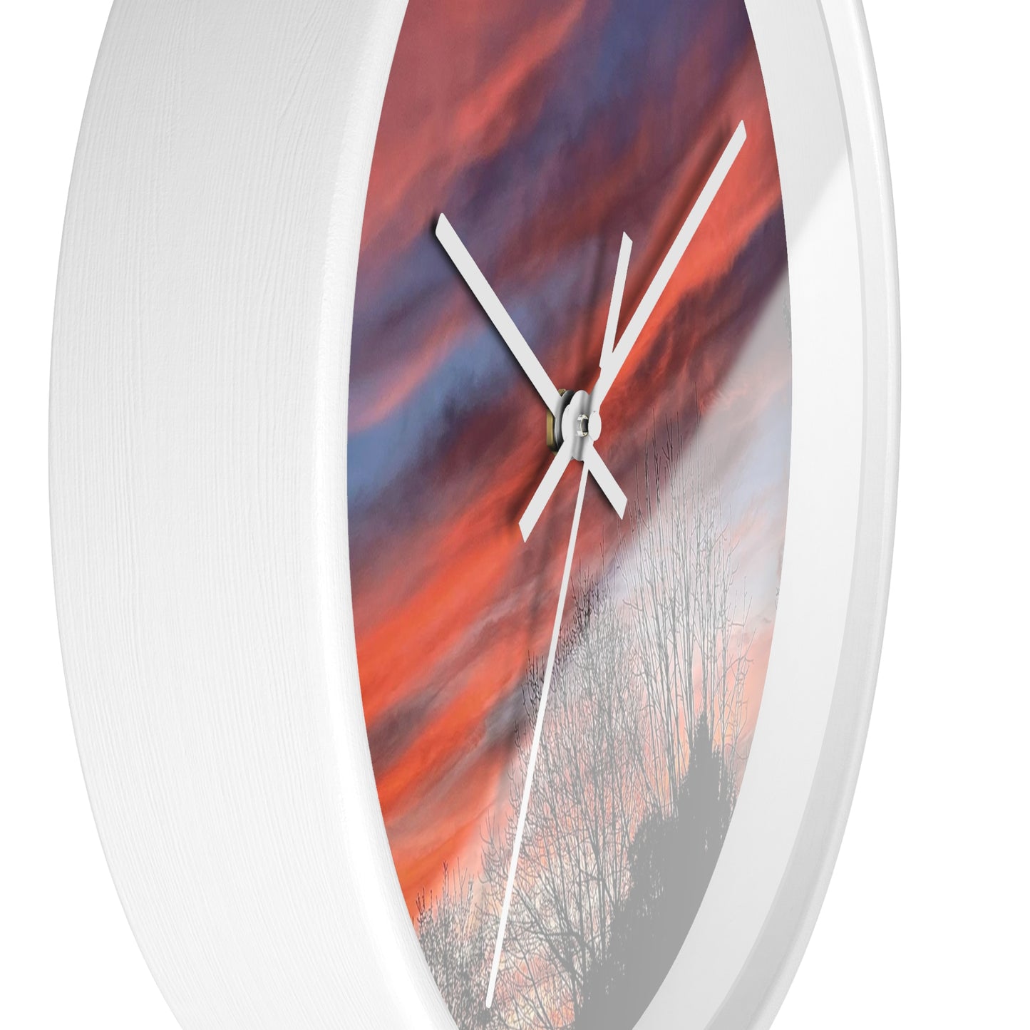 Pink Sky Wall Clock (B & J Collections)