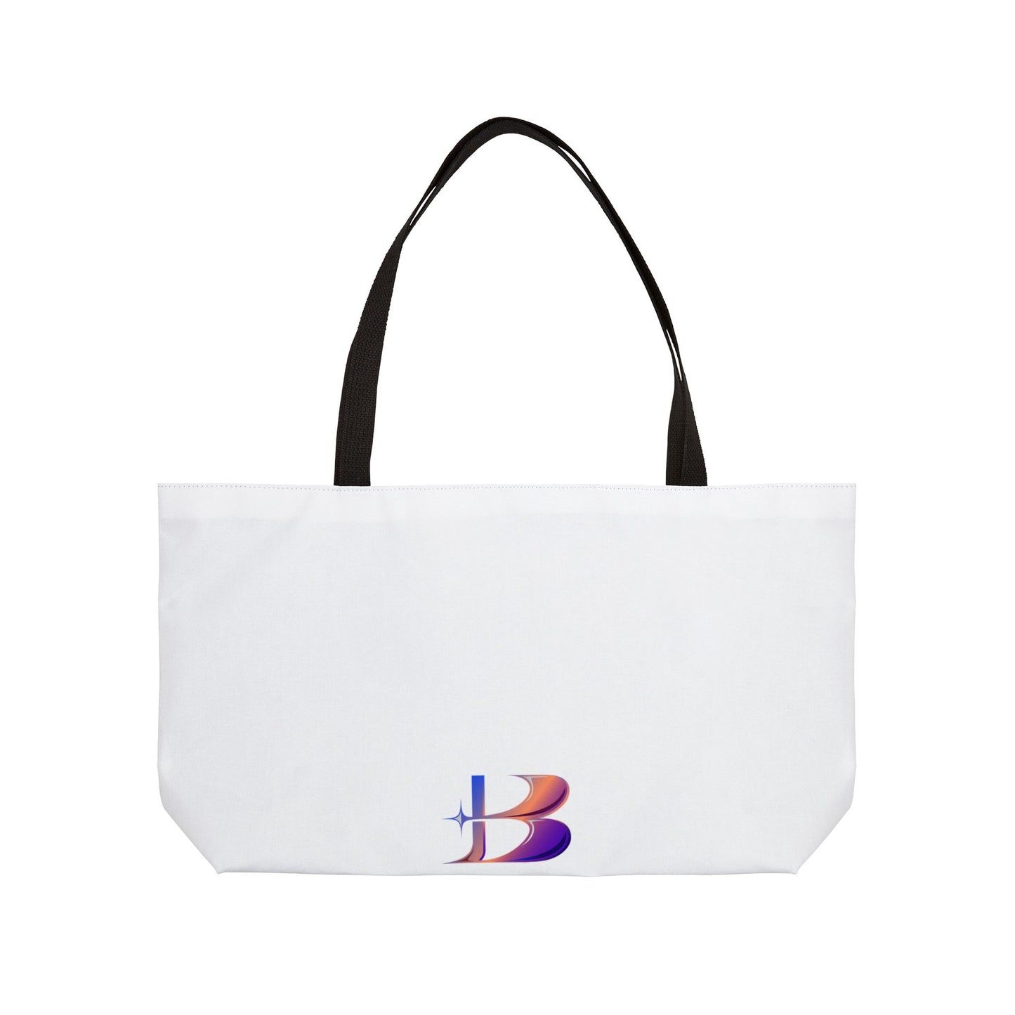 North Carolina Pier Weekender Tote Bag (B & J Collections) WHITE