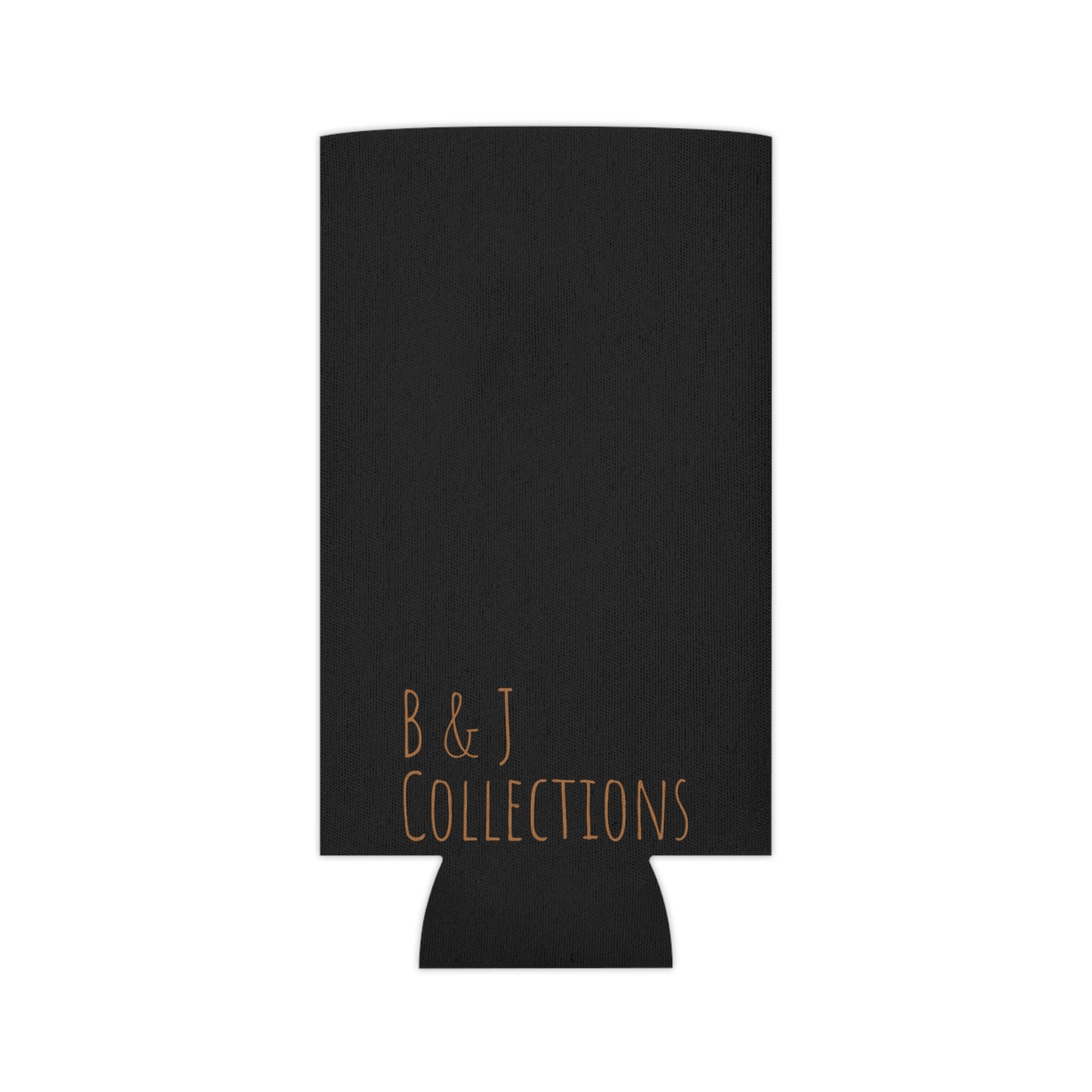 Midnight Bloom Can Slim Cooler Sleeve (SP Photography Collection) BLACK