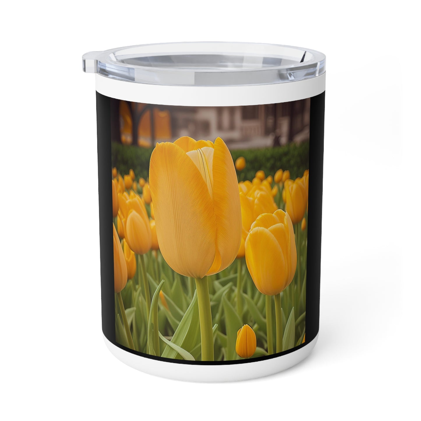 Yellow Tulip Insulated Coffee Mug, 10oz (SP Photography Collection)