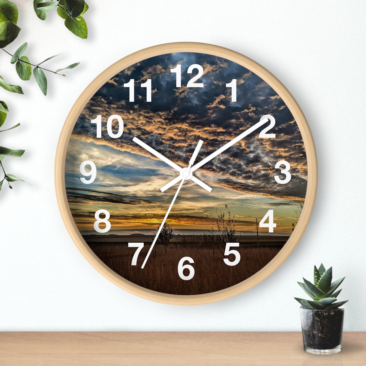 Sandy Skies Clock (SP Photography Collection)