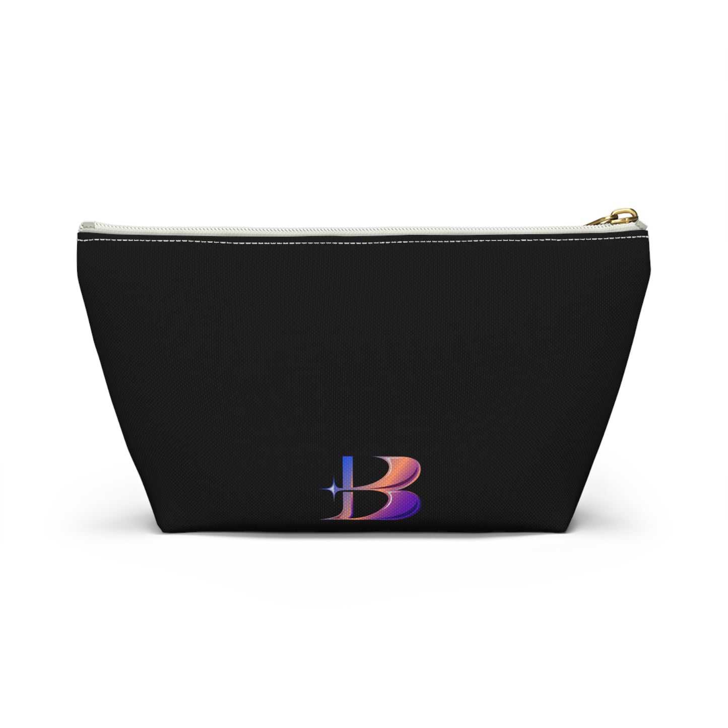 Spike Pouch w T-bottom (Peculiar Paintings Collection) BLACK