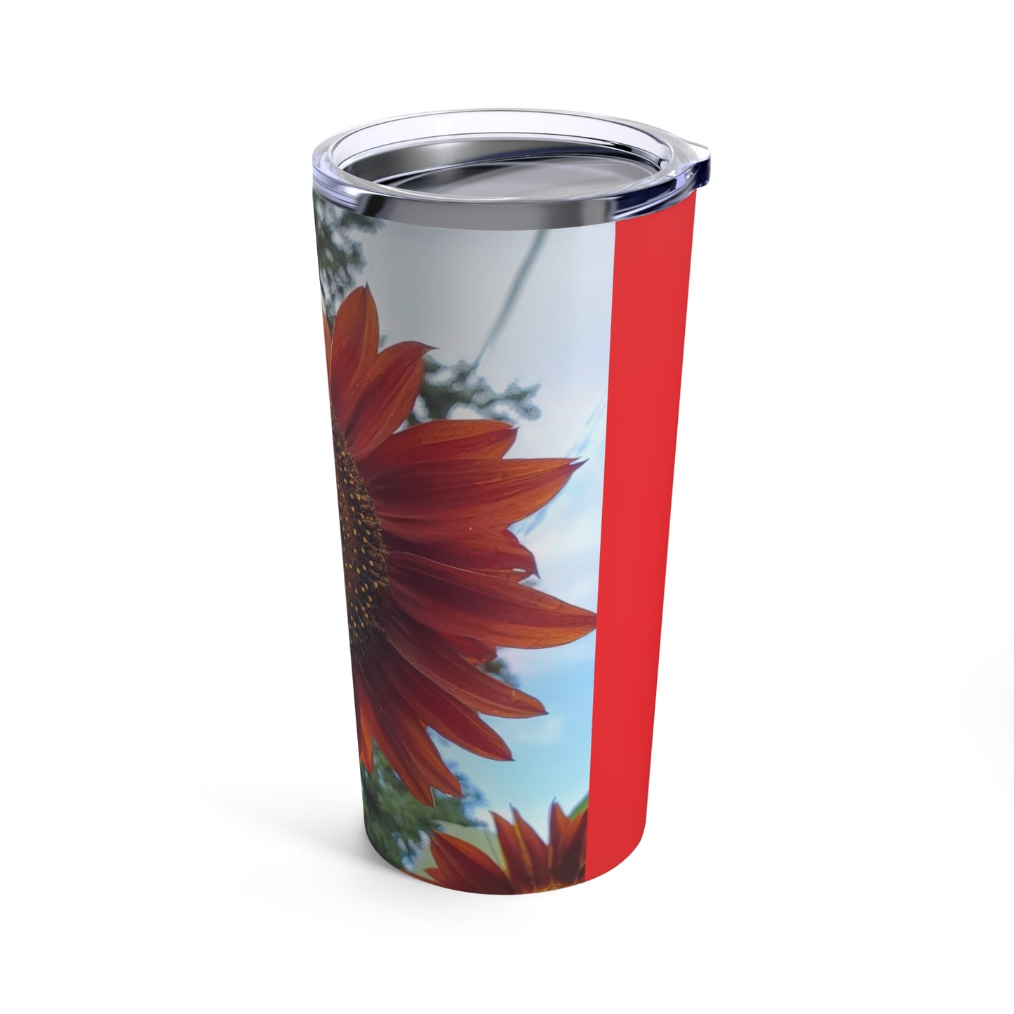 Heart Sunflower Tumbler 20oz (Enchanted Exposures By Tammy Lyne Collection)